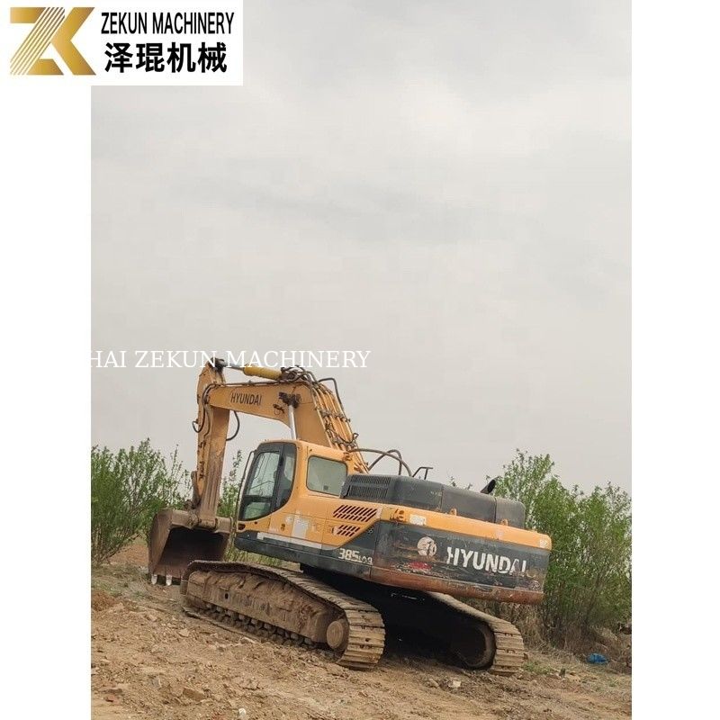 38ton Hyundai Robex 385 Excavator 385-9 385-9T untuk konstruksi berat