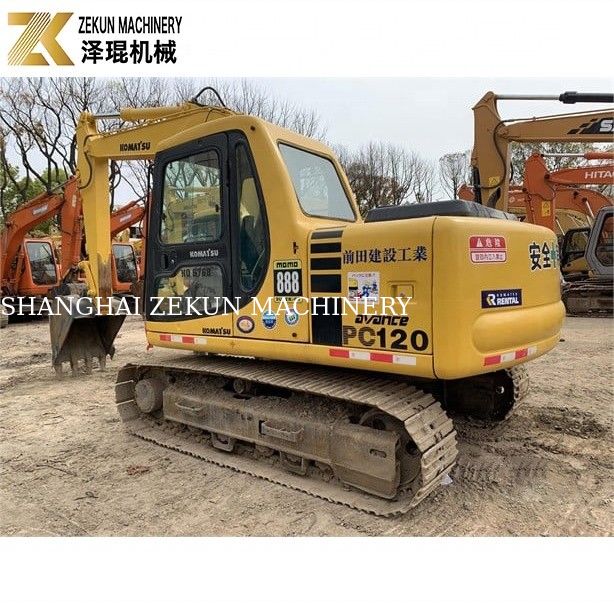 2016 Digunakan Komatsu PC120-6 Crawler Excavator 120 6 8 Untuk Pertanian Penggalian