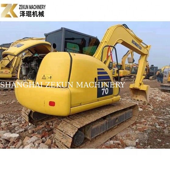 0.35m3 Ember Digunakan Komatsu Excavator PC 70 8 7T Digunakan Komatsu Mini Excavator