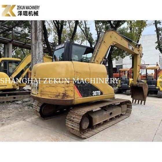41.5KW Digunakan Cat 307 Excavator 7 Ton Digunakan Crawler Excavator Konstruksi