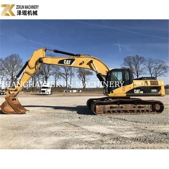 25Ton Caterpillar 325 Digunakan Crawler Excavator 140KW Moving Type Crawler Chain