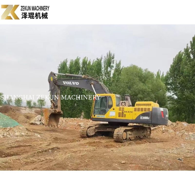 36 Ton Volvo EC360 Excavator Digunakan EC360BLC Second Hand Diggers Untuk Power Plant