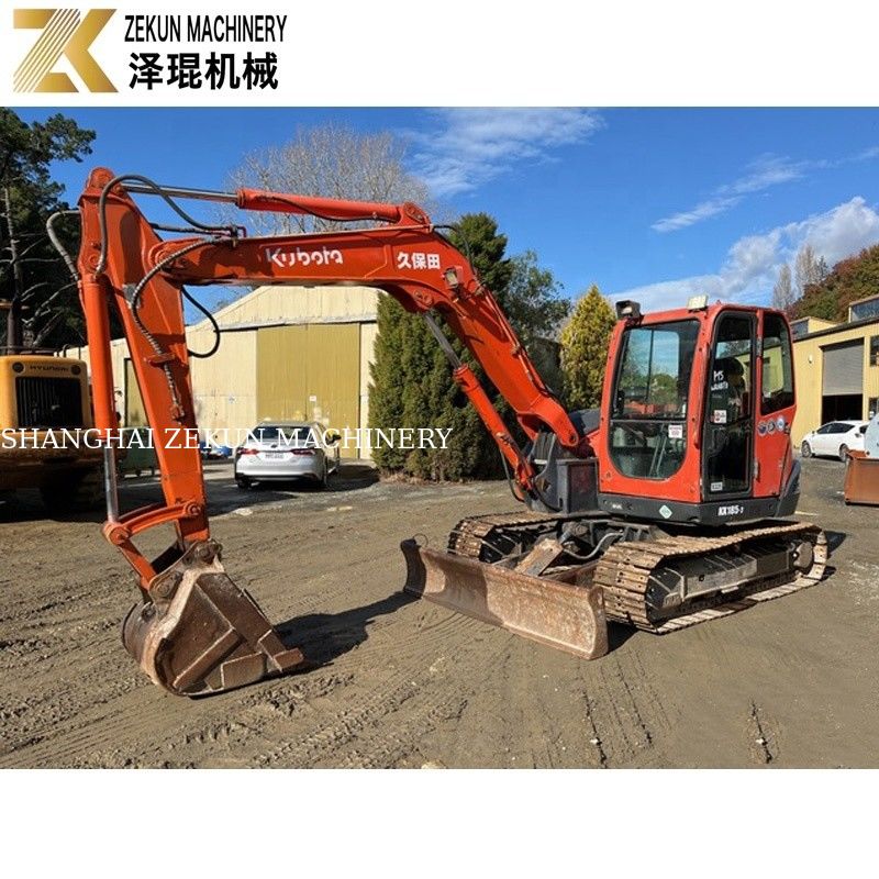 KX185 KX185-3 8 Ton Mini Excavator Kubota 185 Digunakan Mesin Excavator
