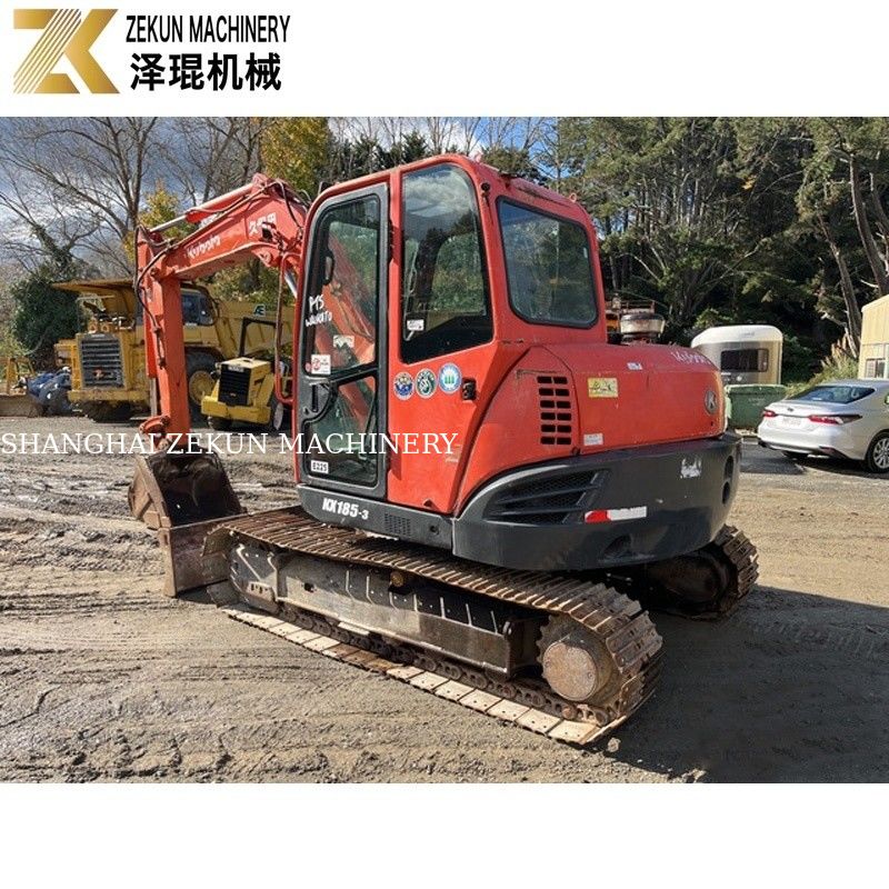 KX185 KX185-3 8 Ton Mini Excavator Kubota 185 Digunakan Mesin Excavator