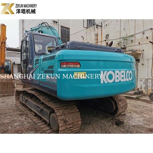 Desain Asli Digunakan Kobelco SK 200 200-8 Biru Second Hand Excavator