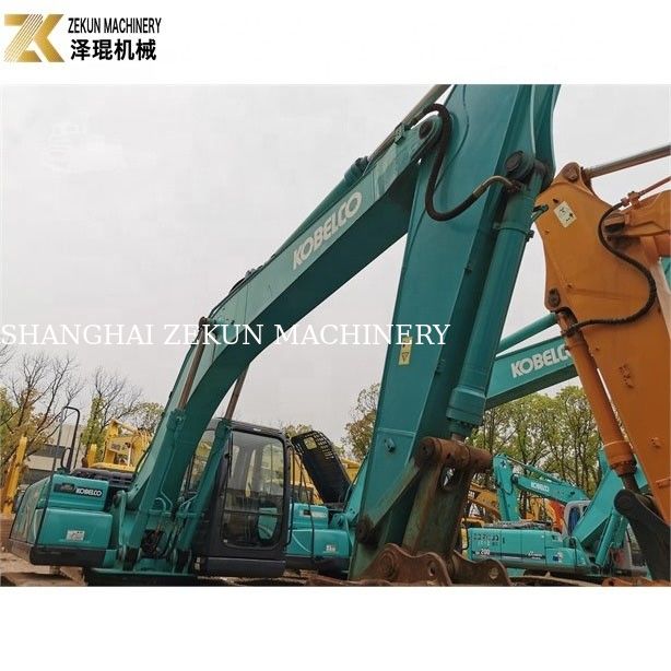 Desain Asli Digunakan Kobelco SK 200 200-8 Biru Second Hand Excavator
