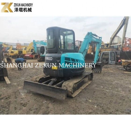 SK55 SK-55 Digunakan Kobelco Excavator 5.5T Dengan Mesin Mesin Asli