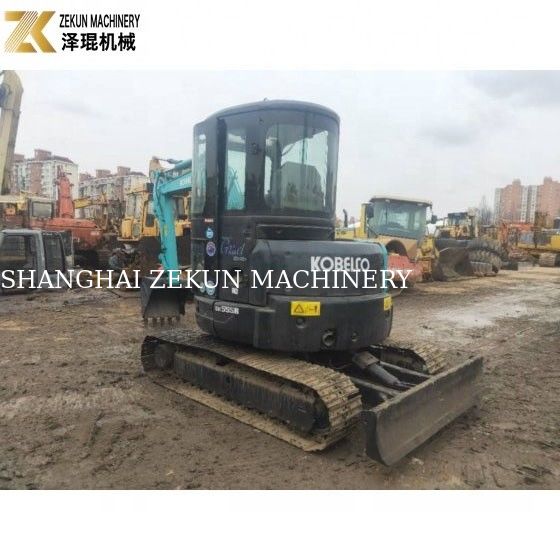 SK55 SK-55 Digunakan Kobelco Excavator 5.5T Dengan Mesin Mesin Asli