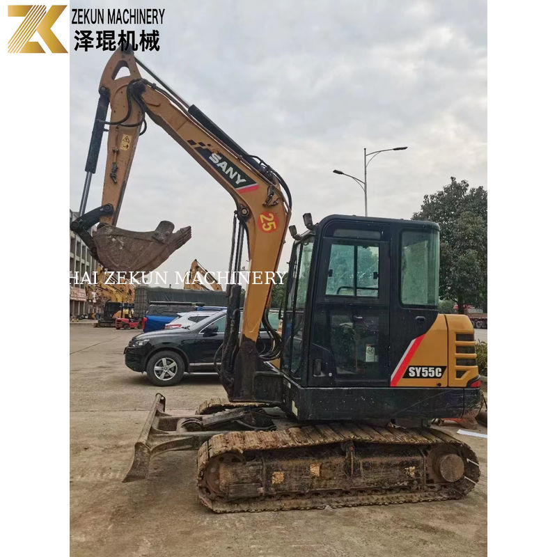 2021 SANY SY 55C Penggali 5,5 Ton Dengan Jam Kerja Rendah