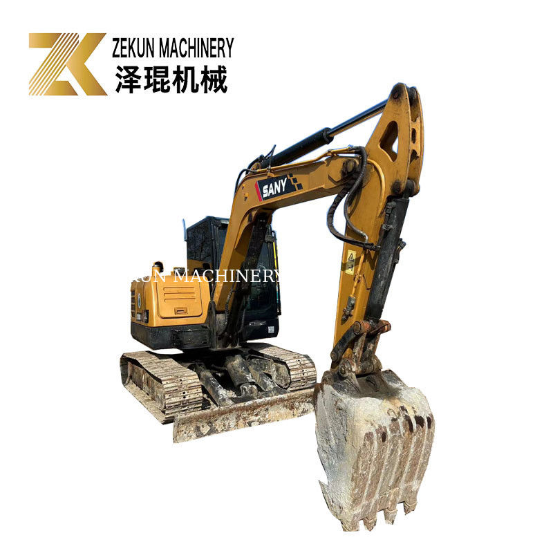 SANY SY60C Pro 6 Ton Digger Crawler Digger 36KW Daya Digger Tangan Kedua
