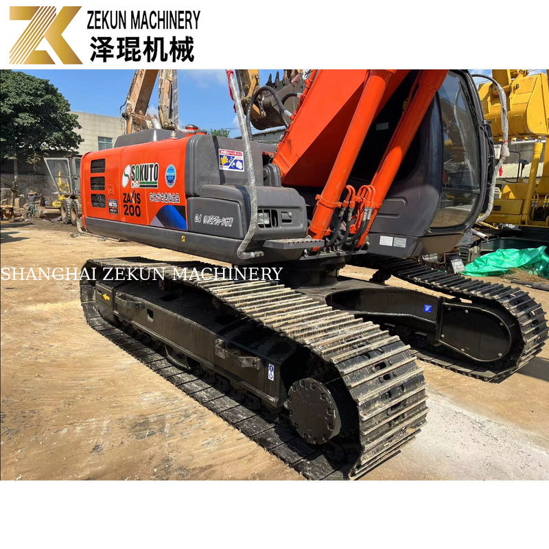 20 ton bekas tangan kedua HITACHI ZX 200-3G Crawler Excavator Digger Kondisi baik