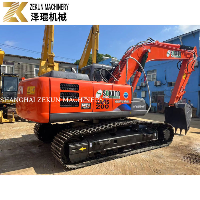 20 ton bekas tangan kedua HITACHI ZX 200-3G Crawler Excavator Digger Kondisi baik