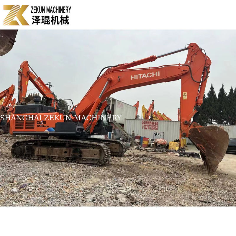 Original 49T Hitachi ZX 490 LCA-5A Digger Digunakan Dengan Sistem Hidraulik Lainnya