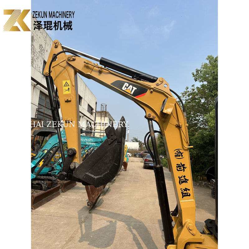 Digunakan Caterpillar Cat 303 Mini Tracked Excavator Dengan 0.12M3 Ember Di 2020