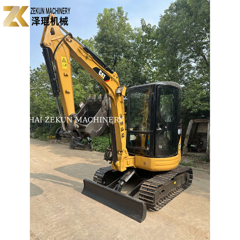 Digunakan Caterpillar Cat 303 Mini Tracked Excavator Dengan 0.12M3 Ember Di 2020
