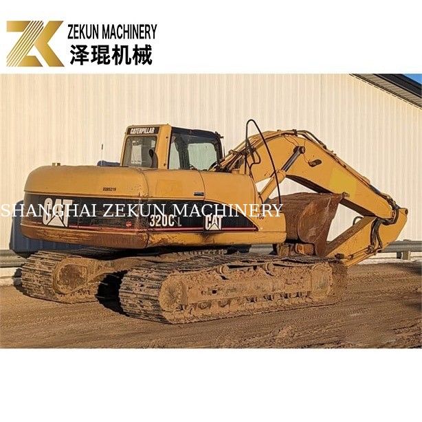 Bagian asli CAT 320D2 Excavator bekas dengan katup hidrolik dan pompa hidrolik