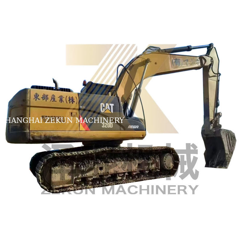 Bagus 20 Ton Digunakan CAT 320D 320DL Floating Crawler Excavator 1.35m3 Ember