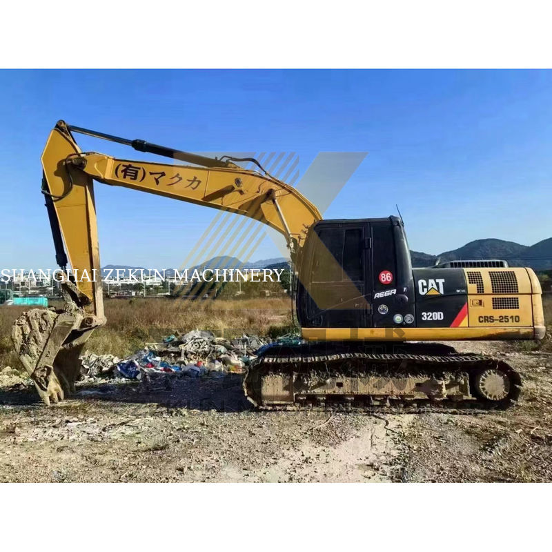 Bagus 20 Ton Digunakan CAT 320D 320DL Floating Crawler Excavator 1.35m3 Ember