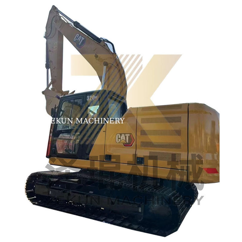 Best Cat 320GC Excavator 2023 dengan Kapasitas Ember 1,19 m3 dan Klep Hidraulik Lainnya