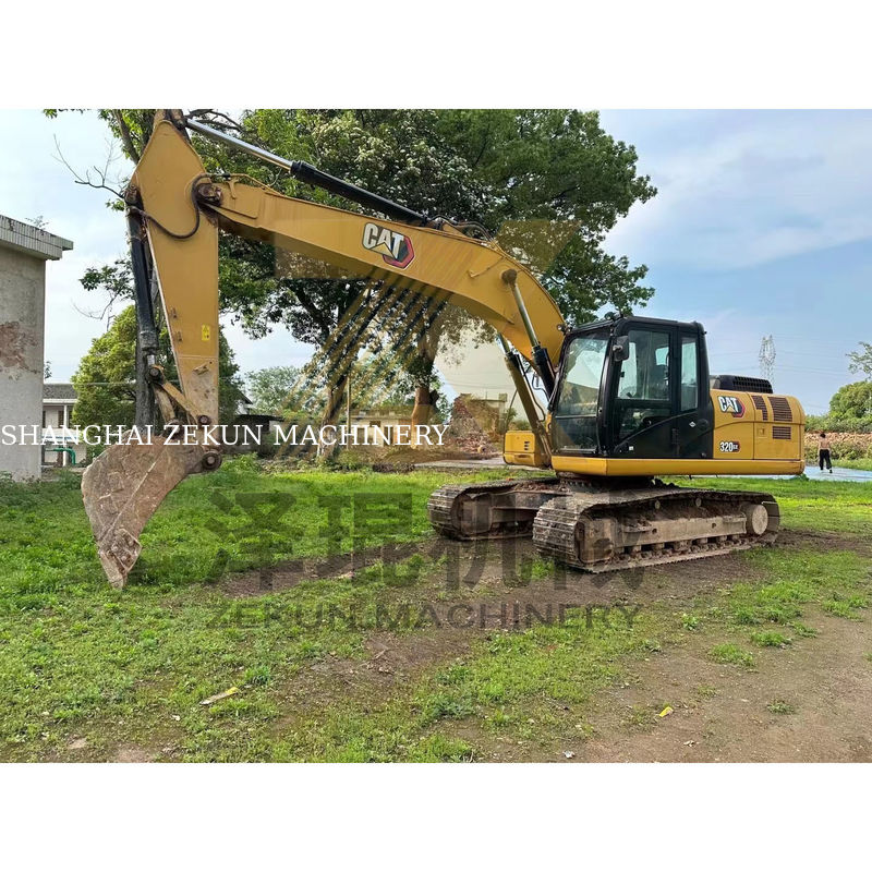 Jam Kerja Rendah Caterpillar Cat 320GX Excavator dengan Mesin C4.4 di Shanghai 2021 Tahun