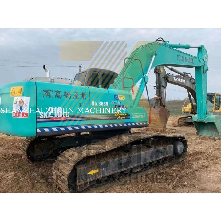 2007 Tahun Digunakan Bekas SK210 SK210LC SK210-8 SK210-6 Excavator dengan Mesin Jepang