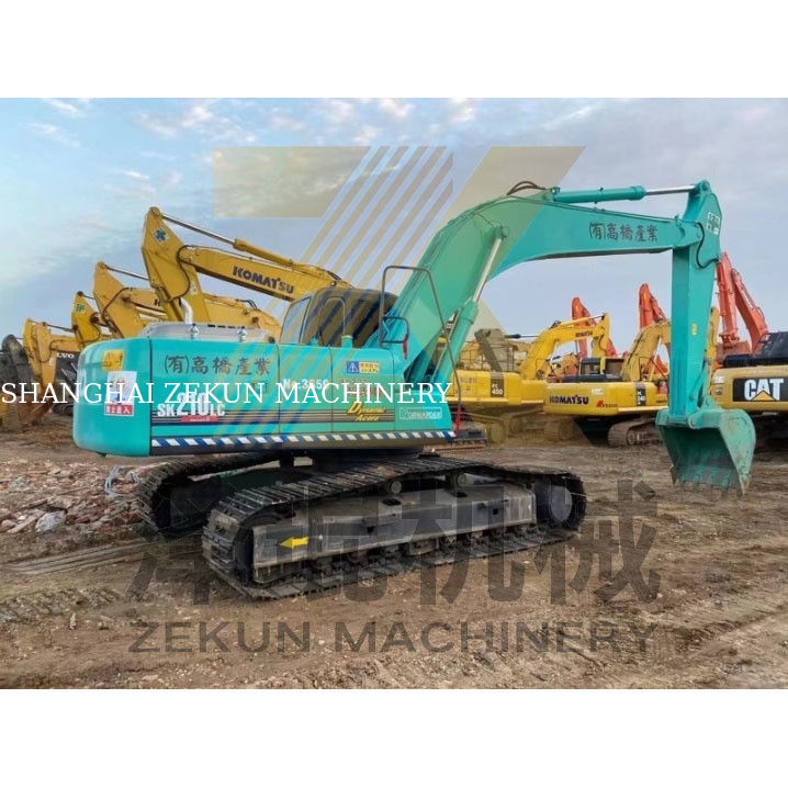 2007 Tahun Digunakan Bekas SK210 SK210LC SK210-8 SK210-6 Excavator dengan Mesin Jepang
