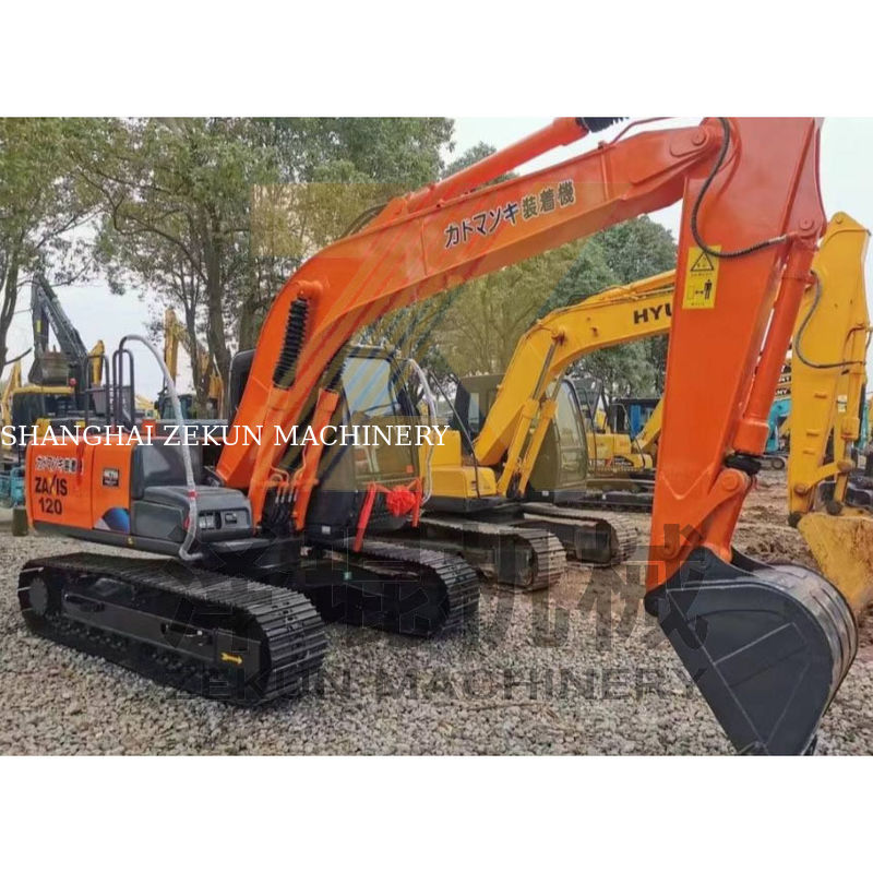 Hitachi ZX120 Excavator Final Drive dengan Pompa Hidraulik dan Kapasitas Ember 0,81 m3