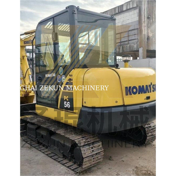 Komatsu PC56 Excavator bekas dengan kapasitas 0.2m3 Bucket dan 0-2000 jam kerja