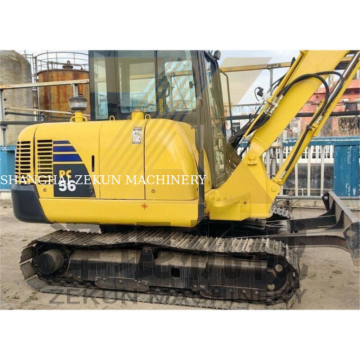 Komatsu PC56 Excavator bekas dengan kapasitas 0.2m3 Bucket dan 0-2000 jam kerja