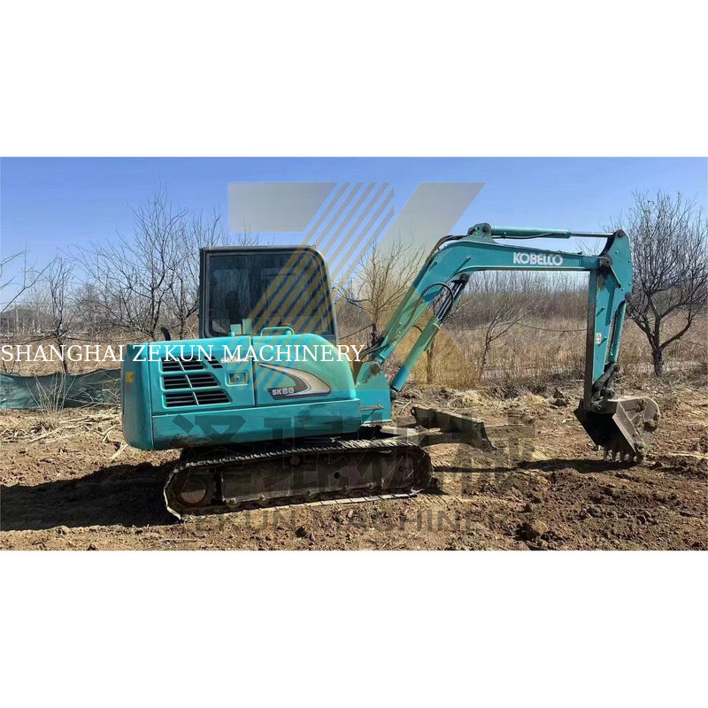 6 Ton Digunakan Kobelco SK60-3/5/8/10 Mini Excavator dengan mesin Yanmar dalam kondisi baik