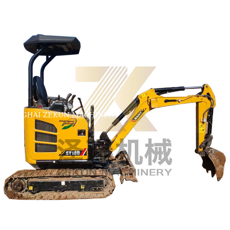 Kondisi yang baik SANY SY18 1,8 Ton Mini Excavator dengan Silinder Hidraulik Lainnya