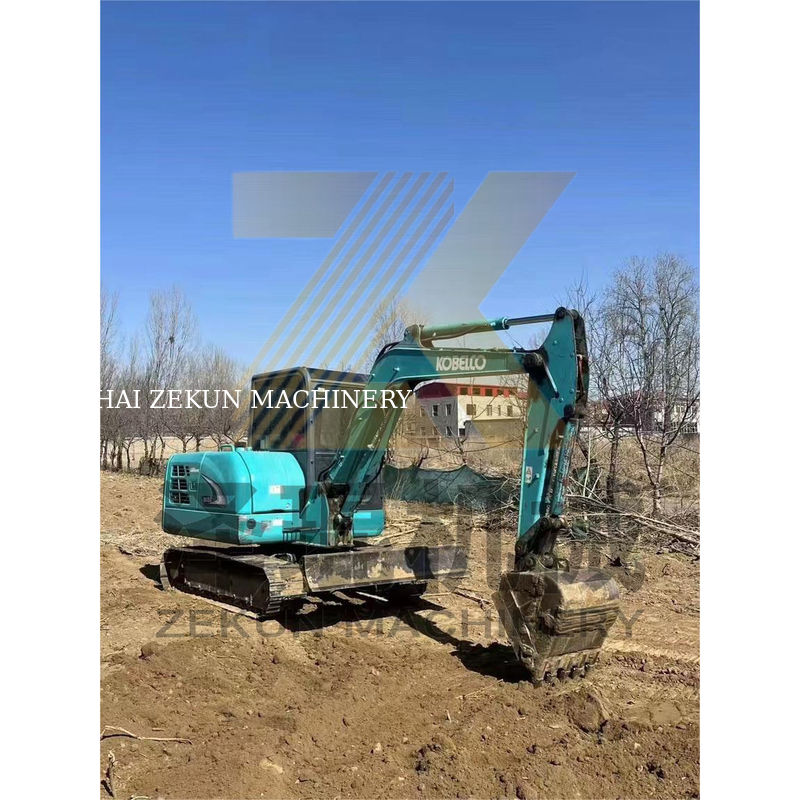 6 Ton Digunakan Kobelco SK60-3/5/8/10 Mini Excavator dengan mesin Yanmar dalam kondisi baik
