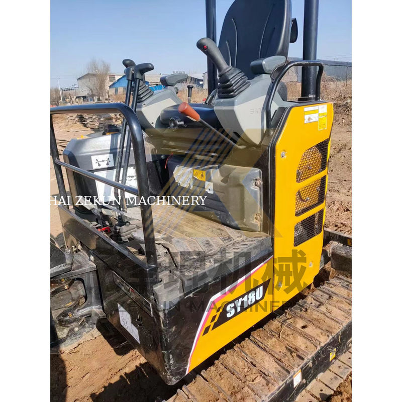 Kondisi yang baik SANY SY18 1,8 Ton Mini Excavator dengan Silinder Hidraulik Lainnya