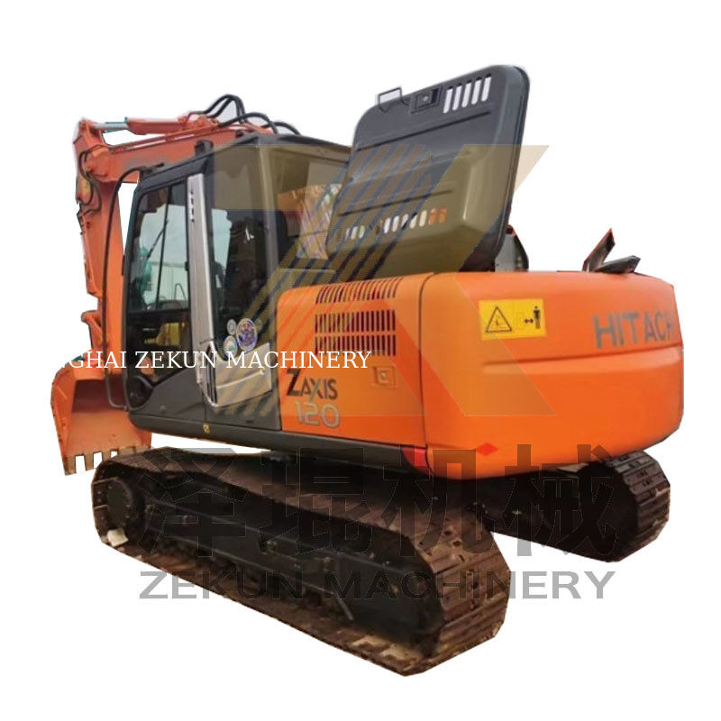Digunakan Hitachi ZX120-3 Crawler Excavator dengan Original Hydraulic Pump dan 93 KW