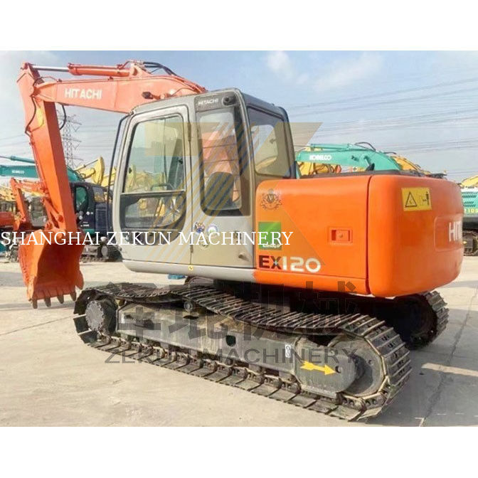 Hitachi ZX120-5 ZX120-6 Mini Digger Excavator dengan 7420 Jam Kerja