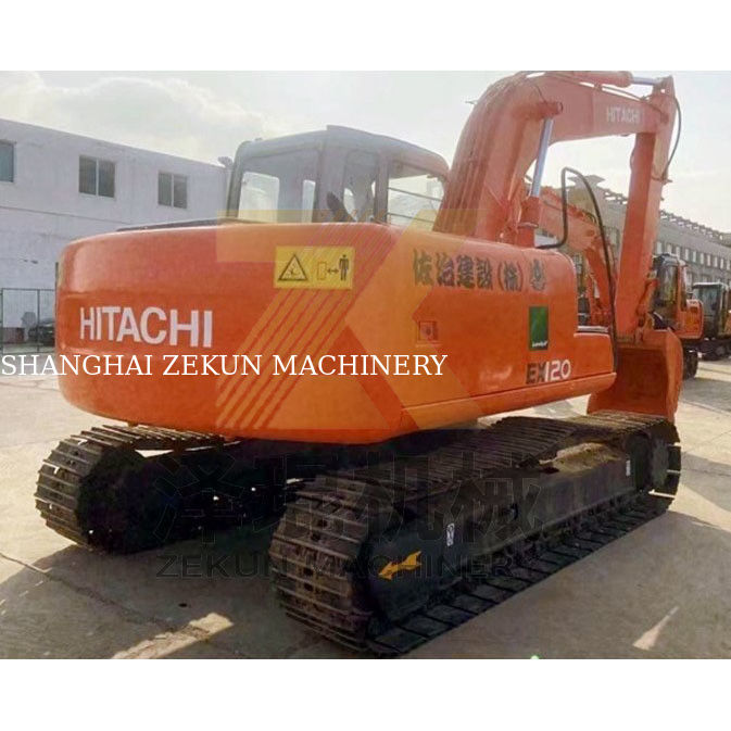 Hitachi ZX120-5 ZX120-6 Mini Digger Excavator dengan 7420 Jam Kerja
