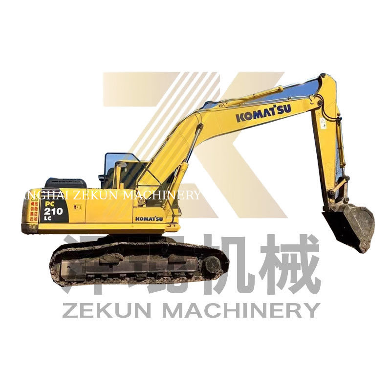 Komatsu PC210-8 PC210-8M0 21 Ton Excavator di Shanghai dengan 4001-6000 Jam Kerja