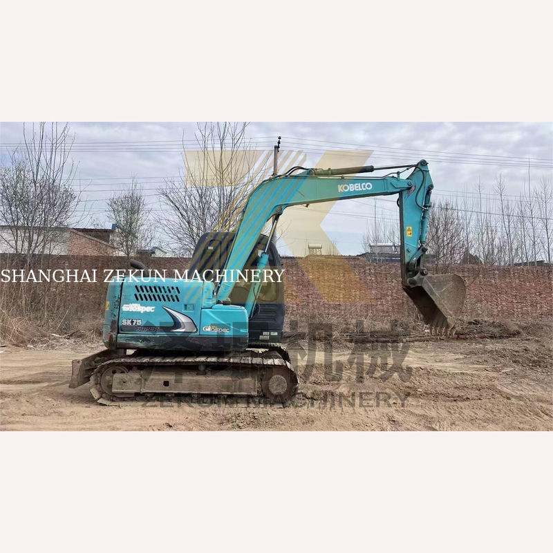 41KW Jepang Made Kobelco Mini SK75 YC85 SK75-8 SH120 SR Excavator 9 27 2023 Pada waktunya
