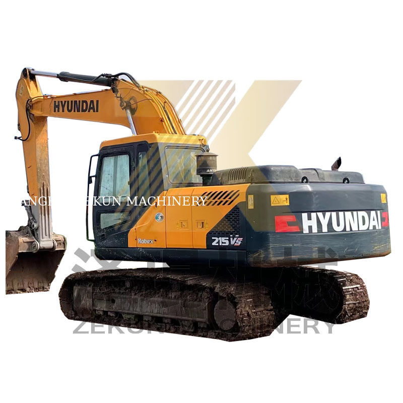 21000 KG Mesin Berat Cummins Mesin Digunakan Hyundai 215-9T 215-9S Excavator di Shanghai