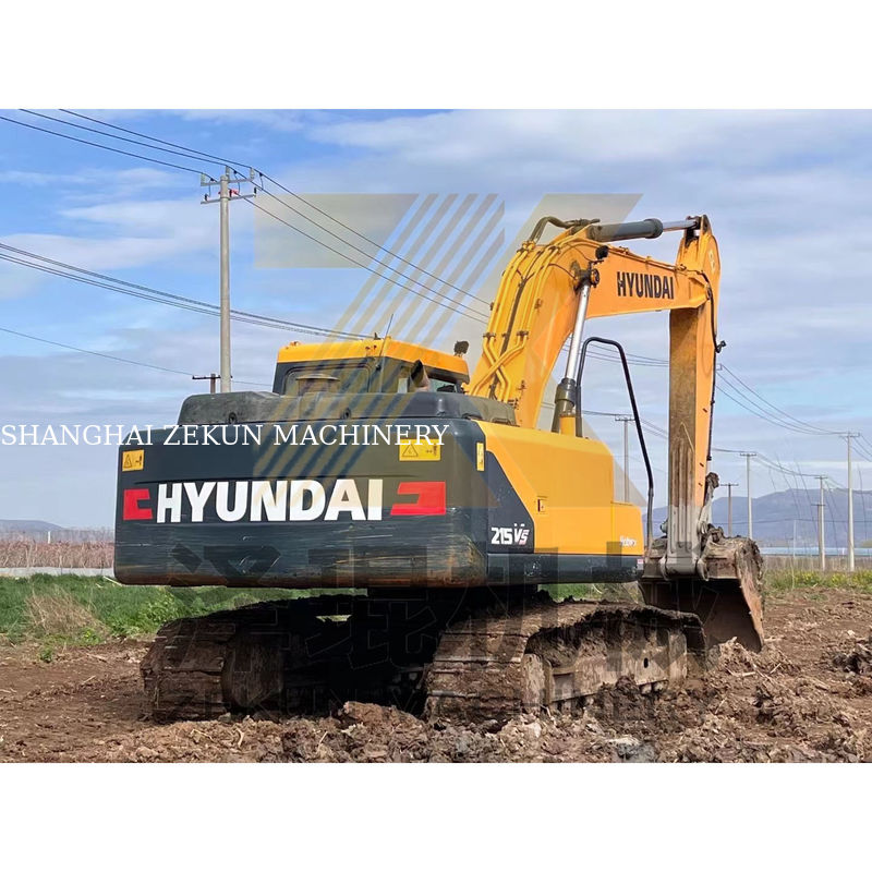 21000 KG Mesin Berat Cummins Mesin Digunakan Hyundai 215-9T 215-9S Excavator di Shanghai