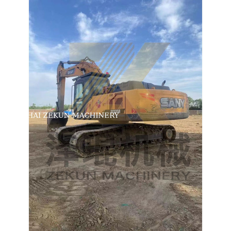 Digunakan Sany SY335 Excavator Dibuat di Shanghai di dengan Silinder Hidraulik Lainnya