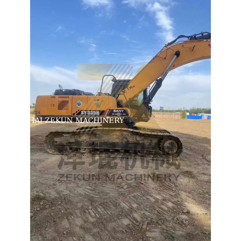 Digunakan Sany SY335 Excavator Dibuat di Shanghai di dengan Silinder Hidraulik Lainnya