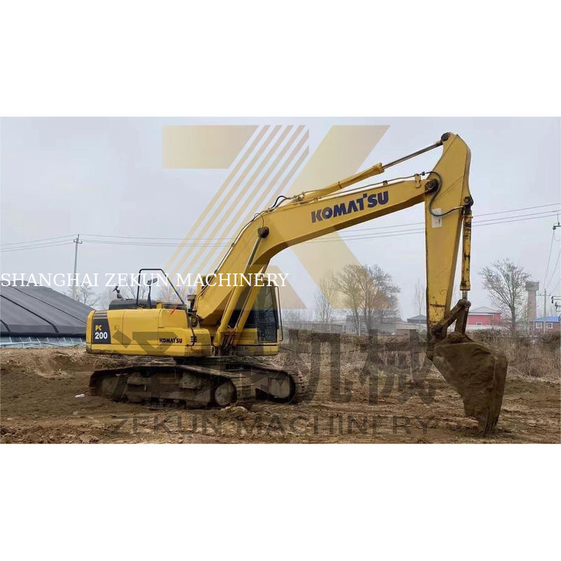 PC200-7 Komatsu PC200-7 Crawler Digger di Shanghai PC-200-8M0 2019