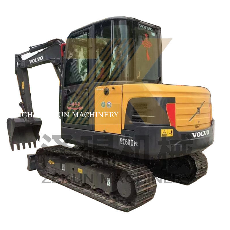 Ventil hidraulik lainnya digunakan Volvo EC55 EC60 Mini Excavator dengan jam kerja yang rendah