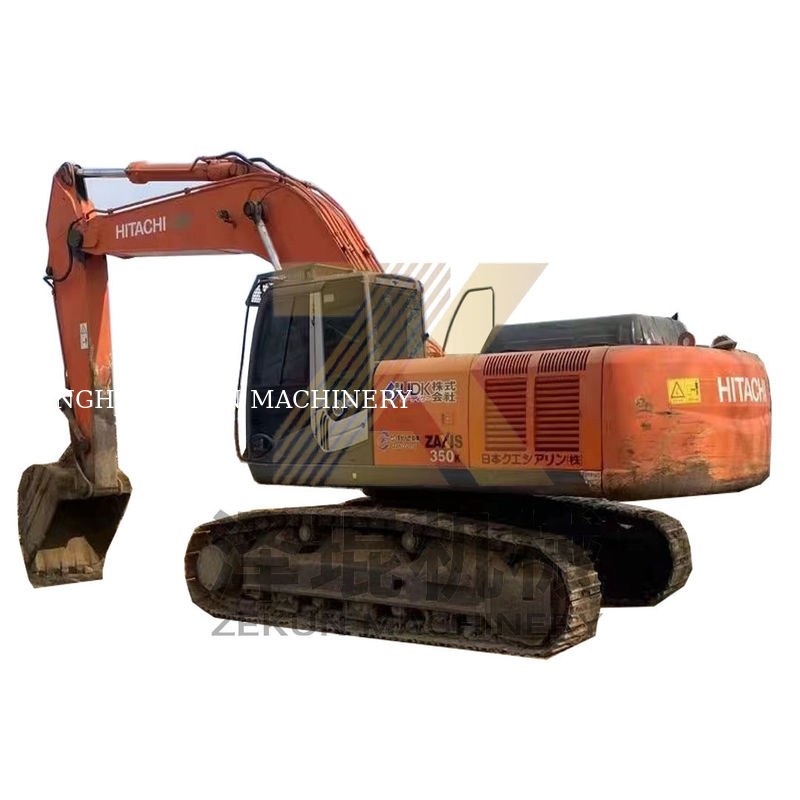 Digunakan Hitachi ZX350-3G Excavator dengan kapasitas ember 1,5 m3 dalam kondisi yang sangat baik