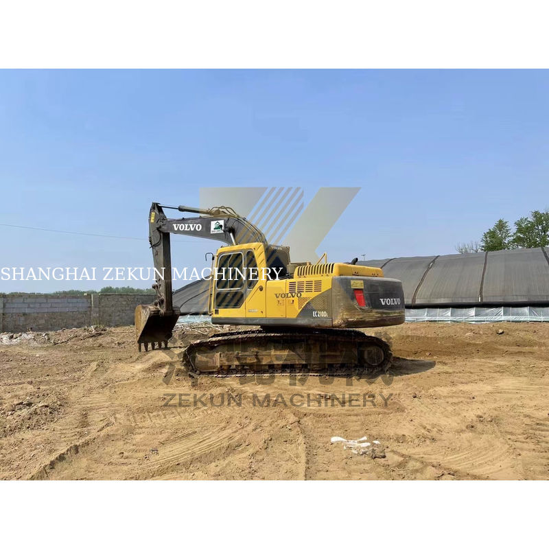 Volvo EC210BLC 240BLC 290BLC Crawler Excavator dengan Kapasitas Ember 1,1 m3 dan 123 KW