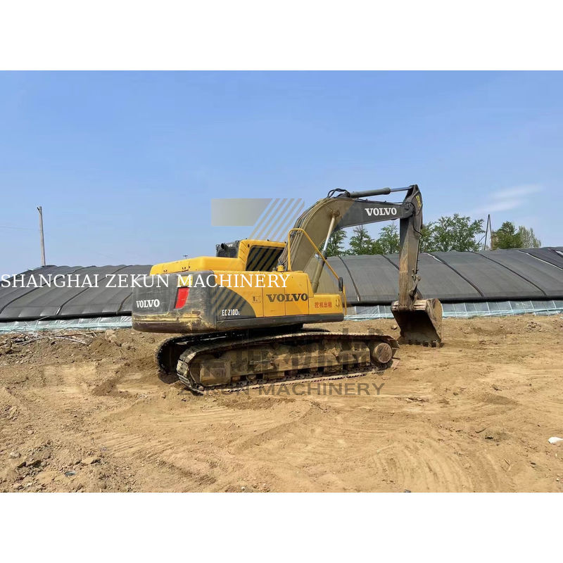 Volvo EC210BLC 240BLC 290BLC Crawler Excavator dengan Kapasitas Ember 1,1 m3 dan 123 KW