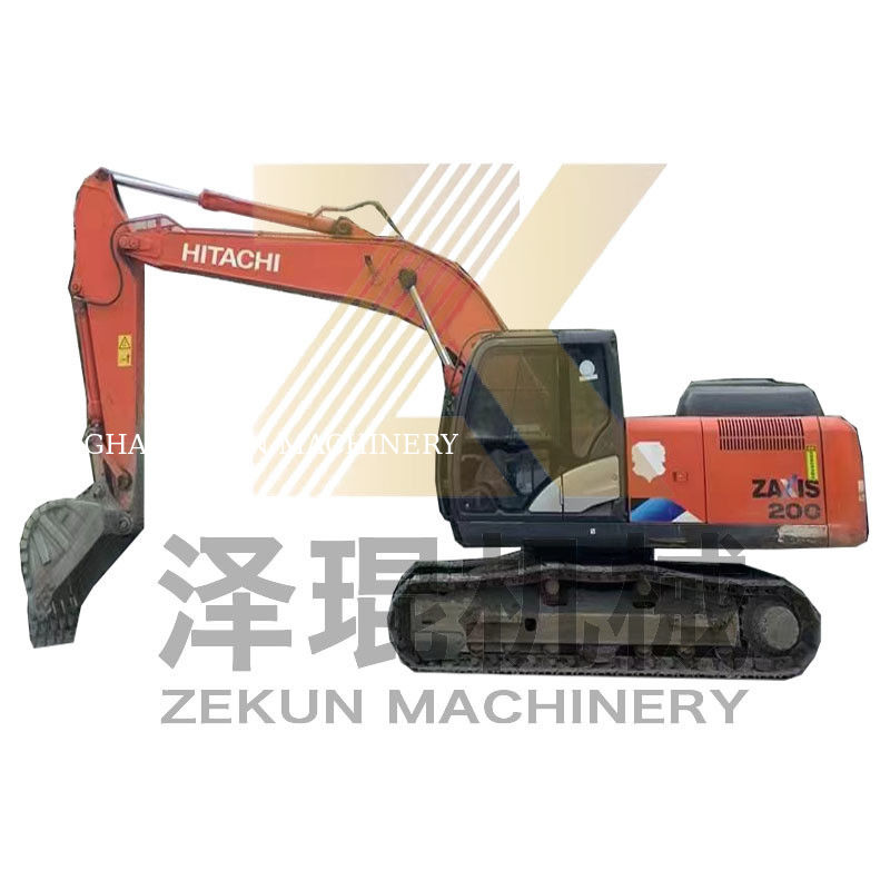 Digunakan Hitachi ZX200-3 ZX200-5 SH200-5 CX210B Second-Hand Excavator dalam kondisi baik