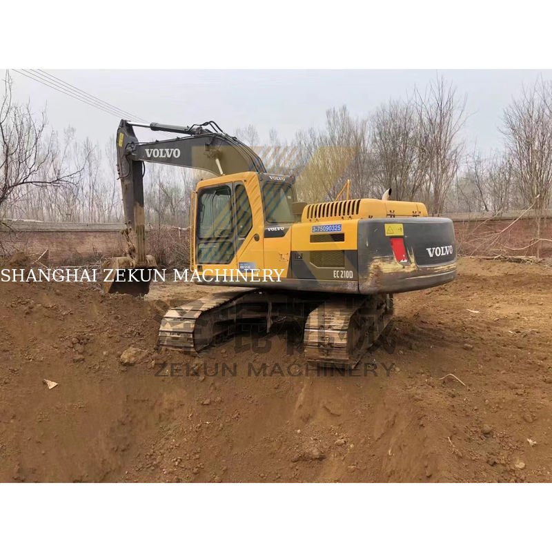 Digunakan Volvo EC200B EC210BLC 240BLC 290BLC D6D EC210 BLC Excavator di Shanghai 21000 KG