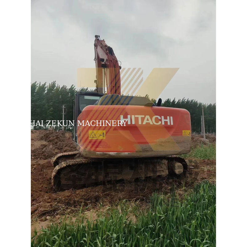 4475 Jam Kerja Digunakan Hitachi ZX200 ZX200-3 ZX200-6 Crawler Excavator untuk Konstruksi